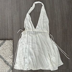 Open back beach coverup